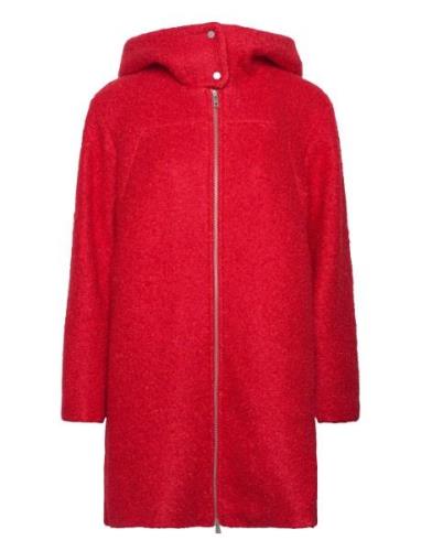 Coats Woven Red Esprit Casual