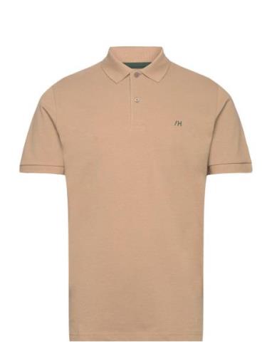 Slhdante Ss Polo Noos Beige Selected Homme