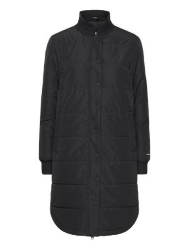 Cassidy W Long Puffer Jacket Black Weather Report