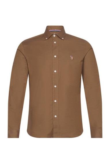 Esmar Shirt Brown U.S. Polo Assn.