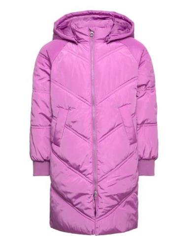 Pknelicity Puffer Jacket Tw Pink Little Pieces