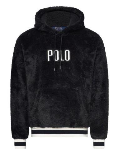 Logo Pile Fleece Hoodie Black Polo Ralph Lauren