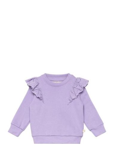 Sgbmelanie L_S Sweatshirt Purple Soft Gallery