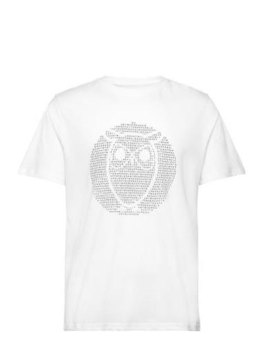 Regular Fit Owl Chest Print - Gots/ White Knowledge Cotton Apparel
