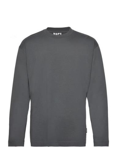 Relaxed Long-Sleeve T-Shirt Grey Hope