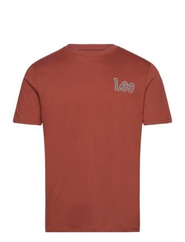 Essential Ss Tee Red Lee Jeans