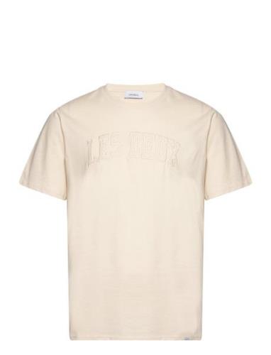 Script T-Shirt Cream Les Deux