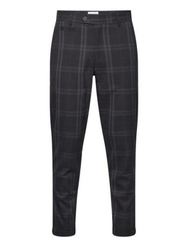 Como Check Wool Mélange Suit Pants Brown Les Deux