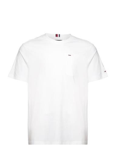 Monotype Pocket Tee White Tommy Hilfiger