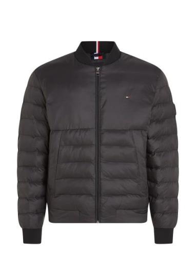 Packable Recycled Quilt Bomber Black Tommy Hilfiger
