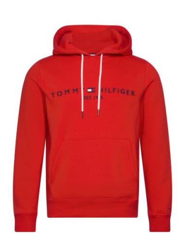 Tommy Logo Hoody Red Tommy Hilfiger