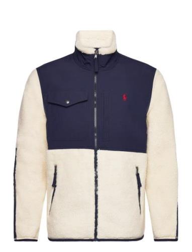 Hybrid Fleece Jacket Cream Polo Ralph Lauren