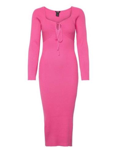 Dress Daniela Knitted Pink Lindex