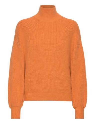 Mschmagnea Rachelle Rib Pullover Orange MSCH Copenhagen