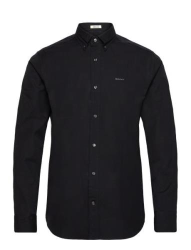 Reg Pinpoint Oxford Shirt Black GANT