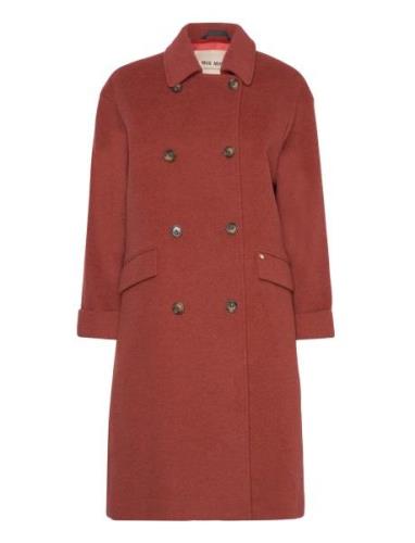 Mmvenice Wool Coat Red MOS MOSH
