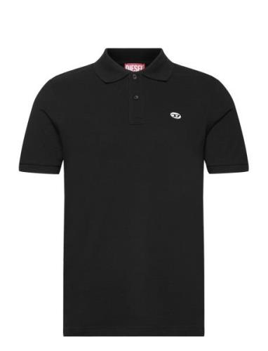T-Smith-Doval-Pj Polo Shirt Black Diesel