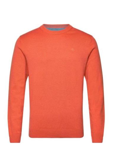 Basic Crewneck Knit Orange Tom Tailor