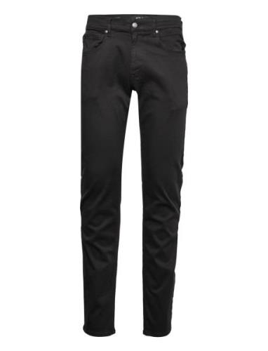 Grover Trousers Straight Hyperflex Colour Xlite Black Replay