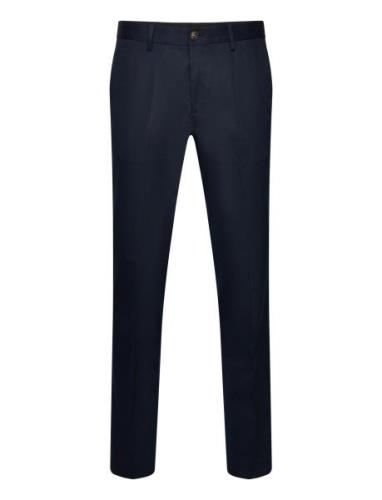 Slh196-Straight Gibson Chino Noos Navy Selected Homme
