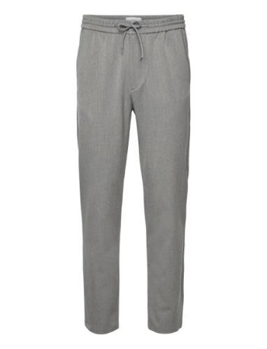 Como Tapered Drawstring Pants Grey Les Deux