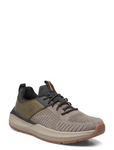 Mens Neville - Calhan Khaki Skechers