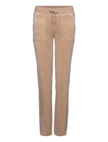 Gold Del Ray Pocketed Pant Brown Juicy Couture