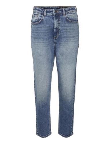 Nmmoni Hw Straght Ank Jeans Az221Db Noos Blue NOISY MAY