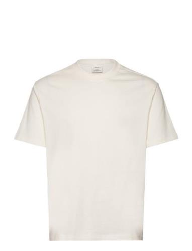 Basic 100% Cotton Relaxed-Fit T-Shirt Cream Mango