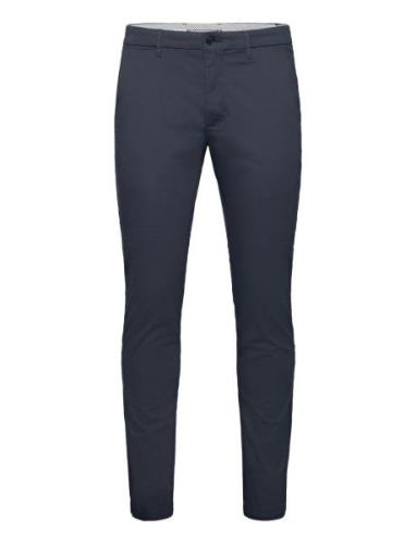Bleecker Chino Printed Structure Navy Tommy Hilfiger