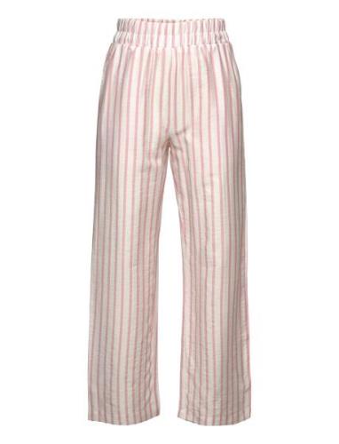 Evelyn Striped Pant Pink Grunt