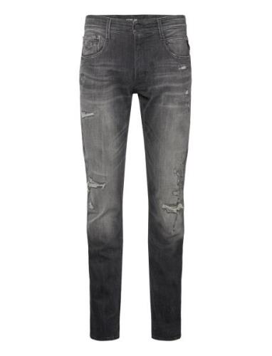 Anbass Trousers Slim 573 Online Grey Replay