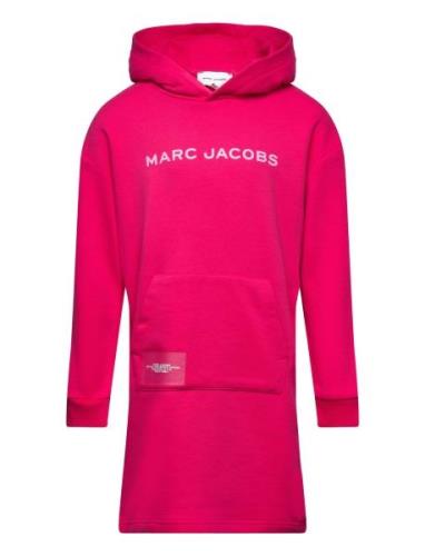 Hooded Dress Pink Little Marc Jacobs