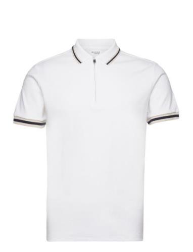 Slhslim-Toulouse Detail Ss Polo Noos White Selected Homme
