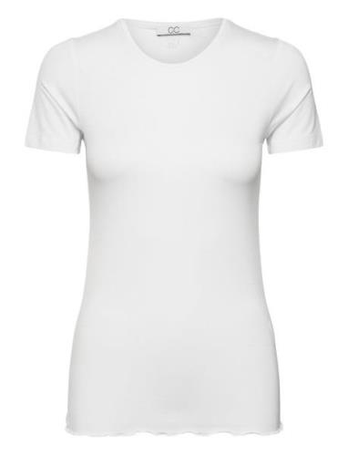 Cc Heart Sofia Short Sleeve Blouse White Coster Copenhagen