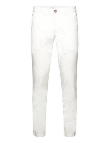 Slh175-Slim New Miles Flex Pant Noos White Selected Homme