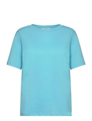 Cc Heart Regular T-Shirt Blue Coster Copenhagen