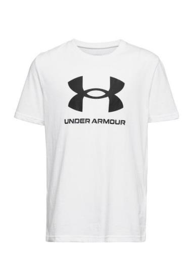 Ua Sportstyle Logo Ss White Under Armour