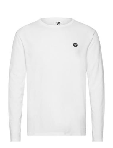 Mel Long Sleeve Gots White Double A By Wood Wood