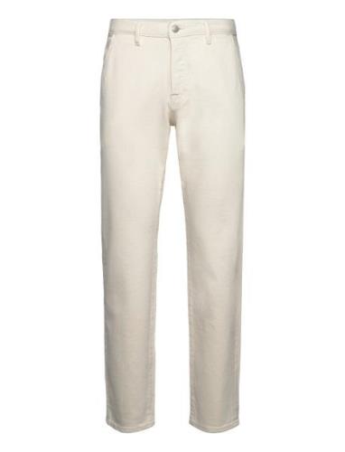 Slh196-Straight Dave 3411 Color Chino W Cream Selected Homme