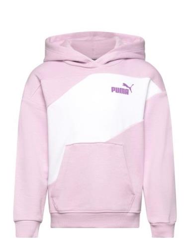 Puma Power Colorblock Hoodie Tr G Pink PUMA
