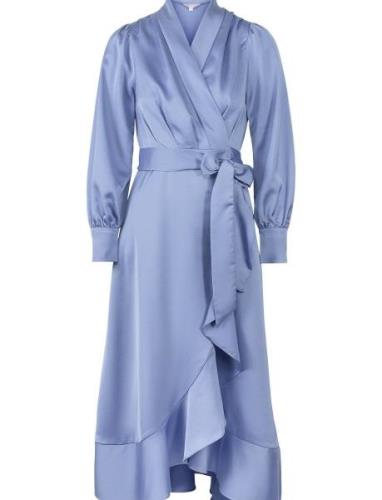 Iza Midi Dress Blue Love Lolita