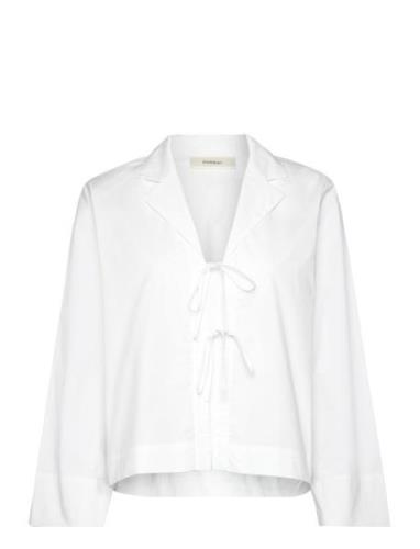 Helveiw Cropped Shirt White InWear