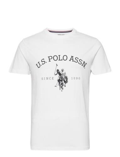 Uspa T-Shirt Archibald Men White U.S. Polo Assn.