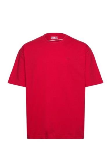 T-Boggy-Megoval-D T-Shirt Red Diesel