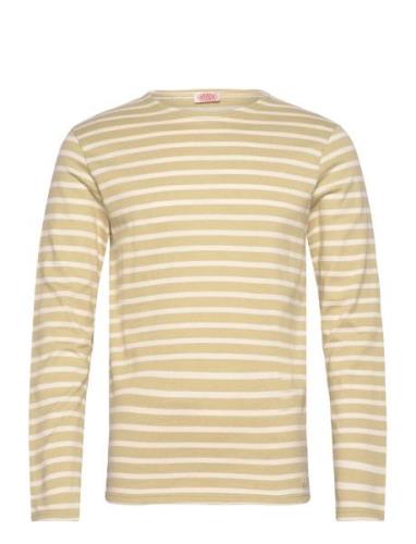 Striped Breton Shirt Héritage Khaki Armor Lux