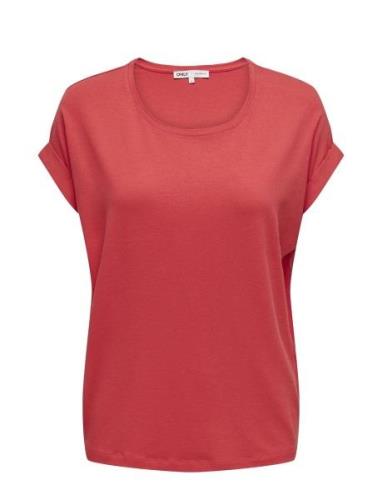 Onlmoster S/S O-Neck Top Noos Jrs Red ONLY