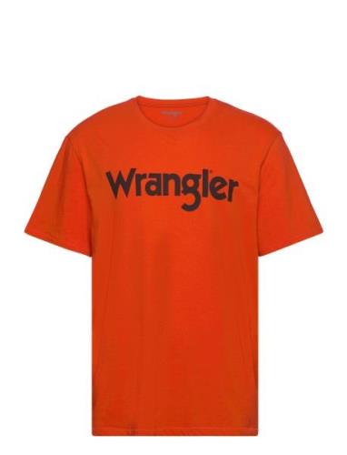 Logo Tee Orange Wrangler