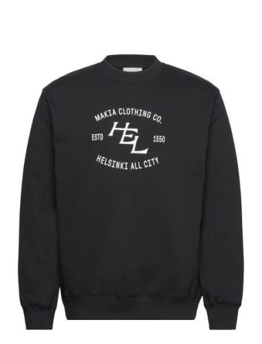 All City Sweatshirt Black Makia