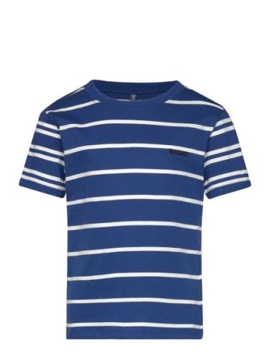 Kobdon S/S Tee Box Jrs Blue Kids Only